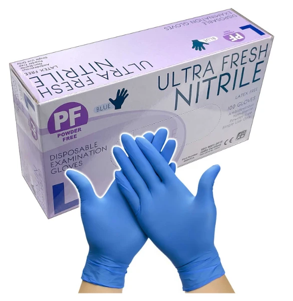 Canlab Nitrile Latex Free Disposable Gloves