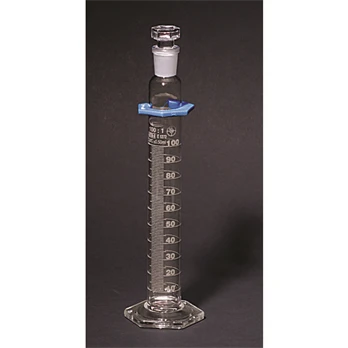 Graduated Cylinders, Glass, Class A, Batch Certified, with Stopper