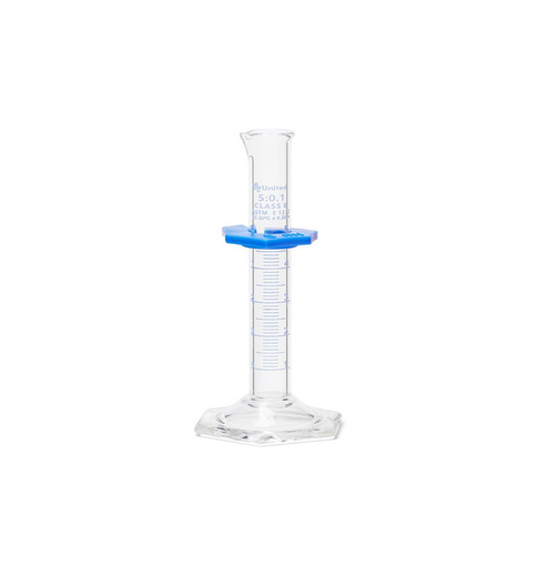 Graduated Cylinders, Double Scale, Borosilicate Glass, Class B