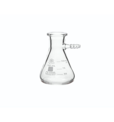Filtering Flasks, Borosilicate Glass
