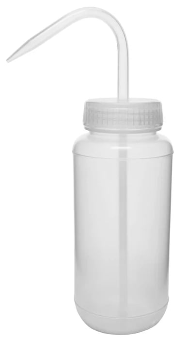 LDPE Wash Bottle 500 ml, Wide Mouth