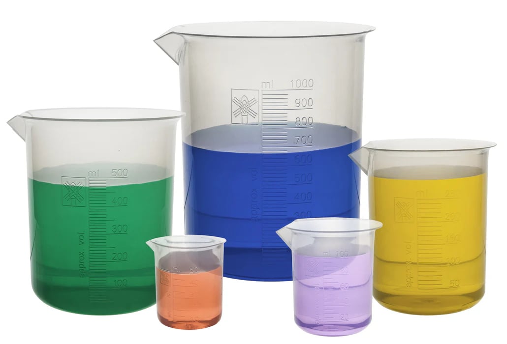 Beaker - Euro Design, Polypropylene