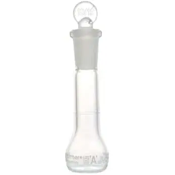 Cole-Parmer® Class A Borosilicate Glass Volumetric Flasks with Glass Stoppers