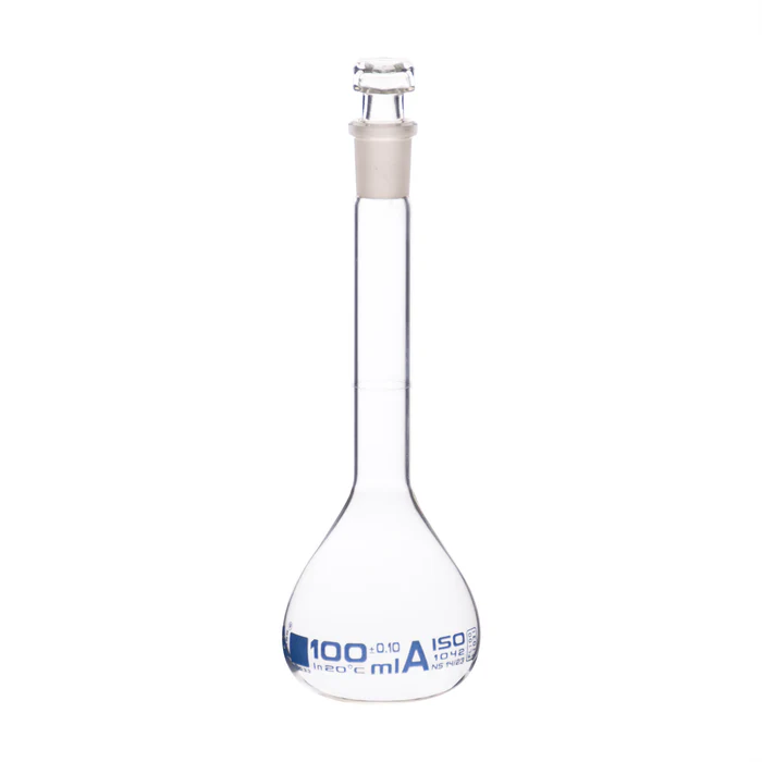 Flasks Volumetric with Hollow Stopper Class - A