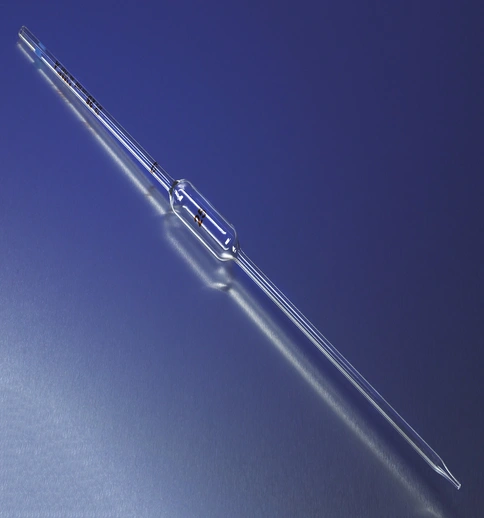 PYREX® Volumetric Pipets, Serialized/Certified, Class A, Color-coded, Colored Graduations