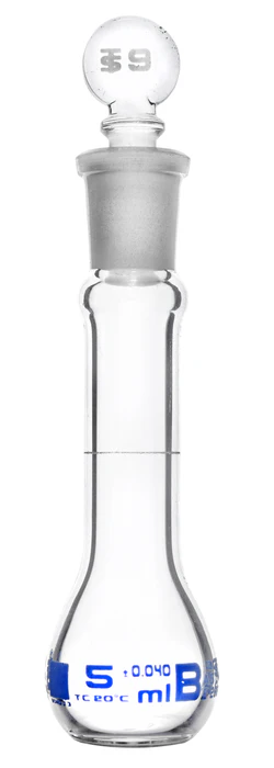 Flasks Volumetric with Glass Stopper Class - B