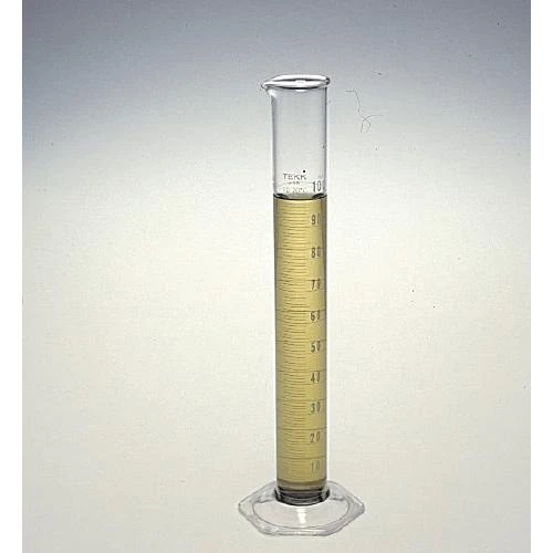 KIMBLE® KIMAX® Educational Graduated Cylinder, Class A, with White Scale and Glass Base