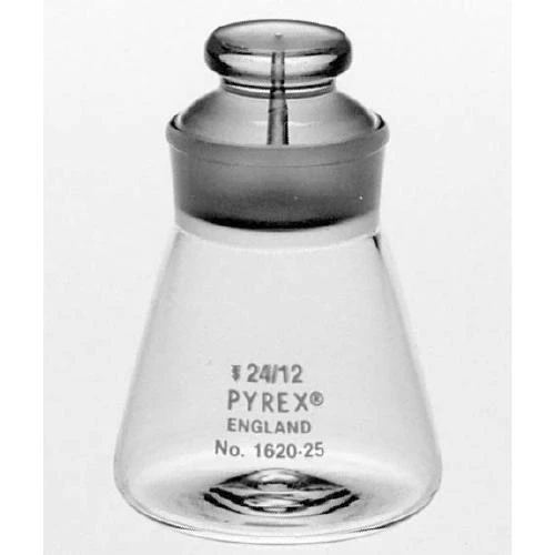 PYREX® 25 mL Hubbard-Carmick Specific Gravity Bottle with Standard Taper Stopper