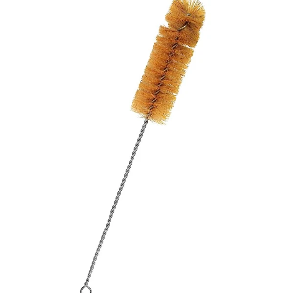 Brush Test tube - Bristle, with fan shaped end